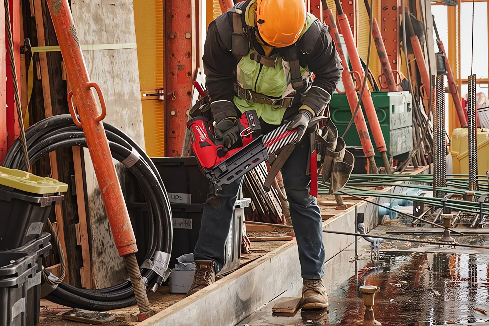 MILWAUKEE® меняет подход к бетонной опалубке с новым M18 FUEL™ Duplex Nailer