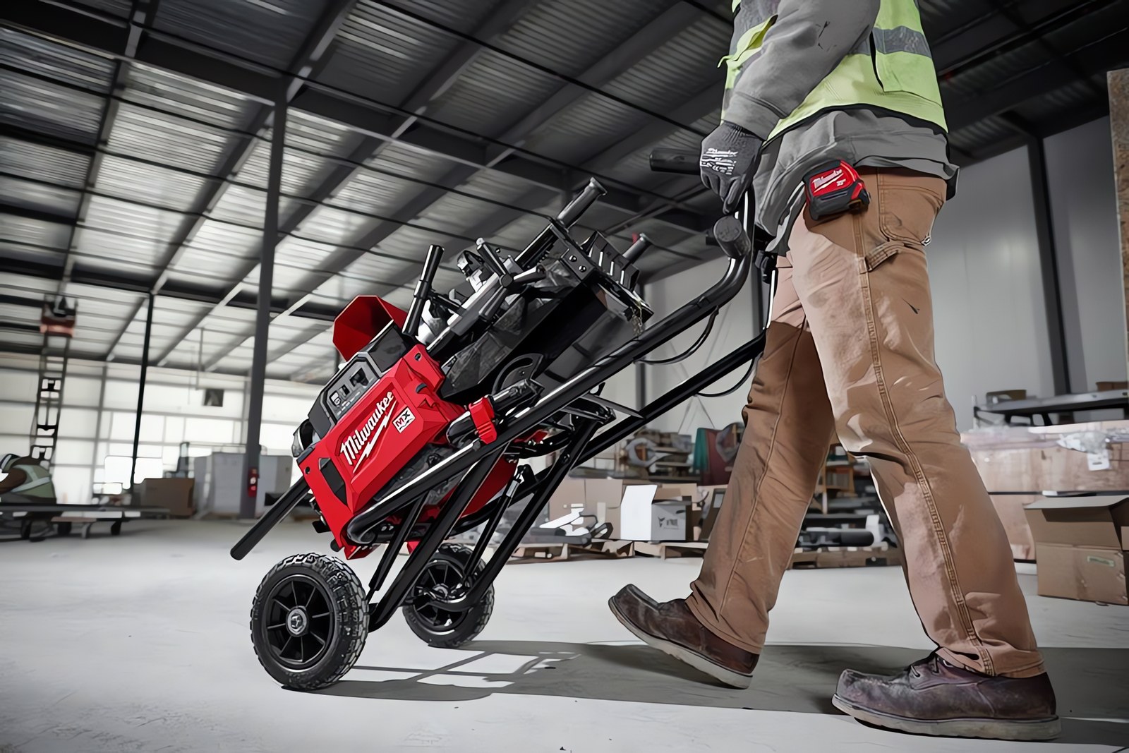 MILWAUKEE® меняет подход к работе, представляя первую в отрасли аккумуляторную резьбонарезную машину