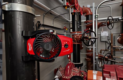 MILWAUKEE® обеспечивает скорость воздушного потока уровня 18 В с вентилятором M12™ Air Fan