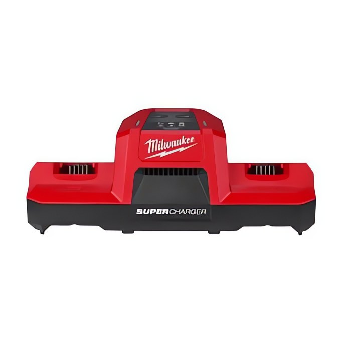 MILWAUKEE® обеспечивает зарядку до 6 раз быстрее, повышая производительность на рабочей площадке, с совершенно новым двойным супержарядом M18™ Dual Bay Super Charger