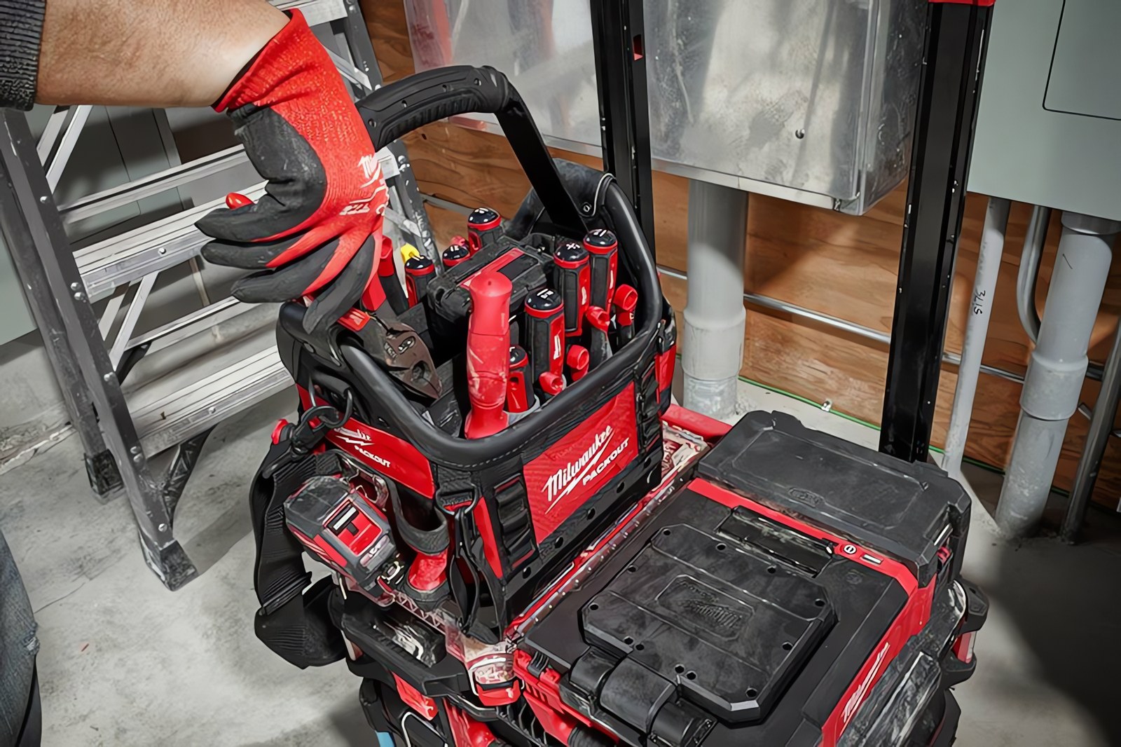 MILWAUKEE® пополняет систему PACKOUT™ двумя новыми премиальными сумками-тоутами для инструмента
