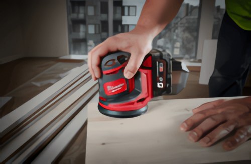 Milwaukee® представит 18-вольтовую шлифмашину M18™ BOS125 с эксцентриковым ходом: мощность как у сетевого инструмента и более точный контроль
