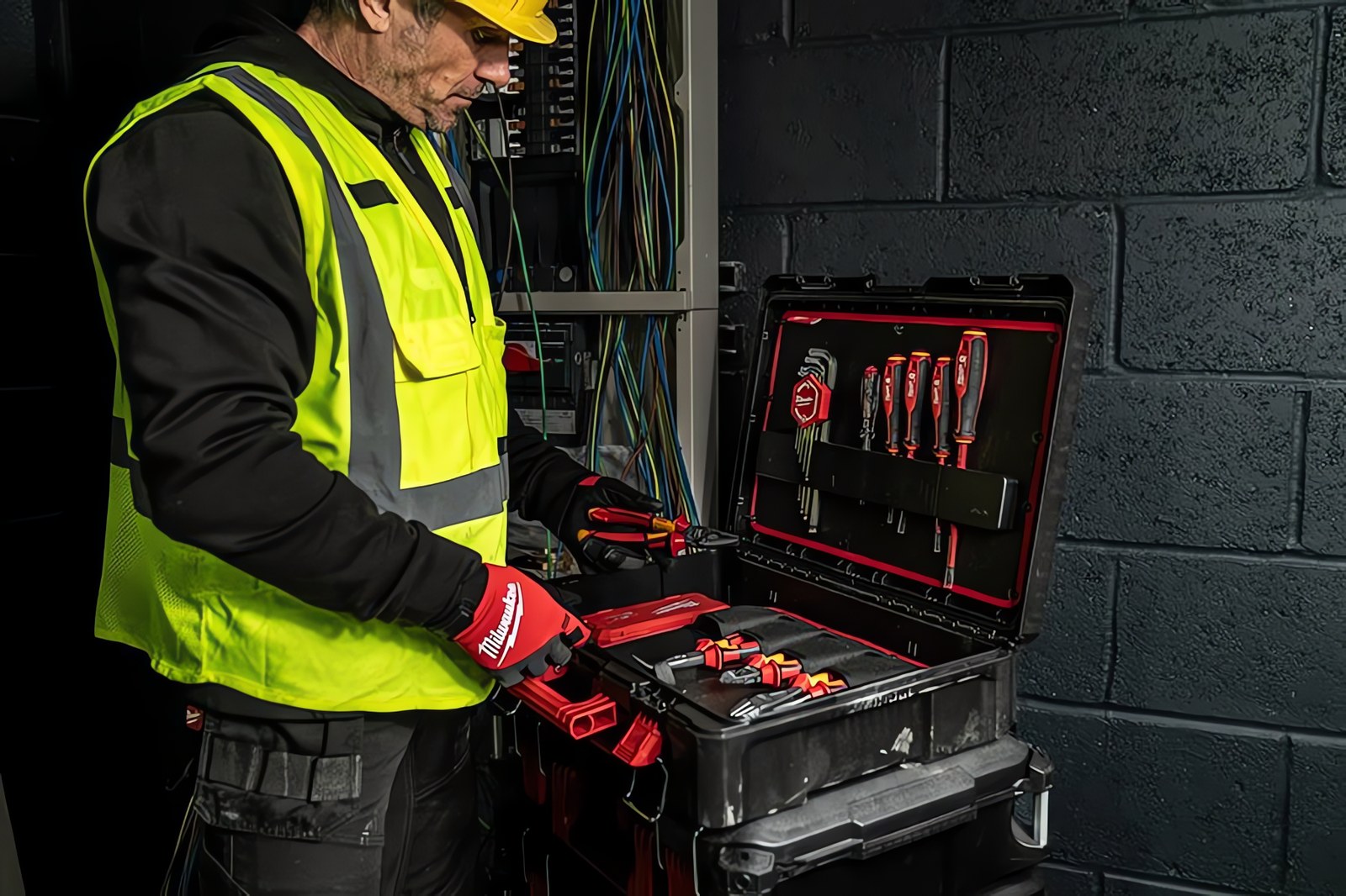 MILWAUKEE® представляет готовые и сборные наборы PACKOUT™ для электриков и сантехников — для максимального порядка и защиты инструмента.