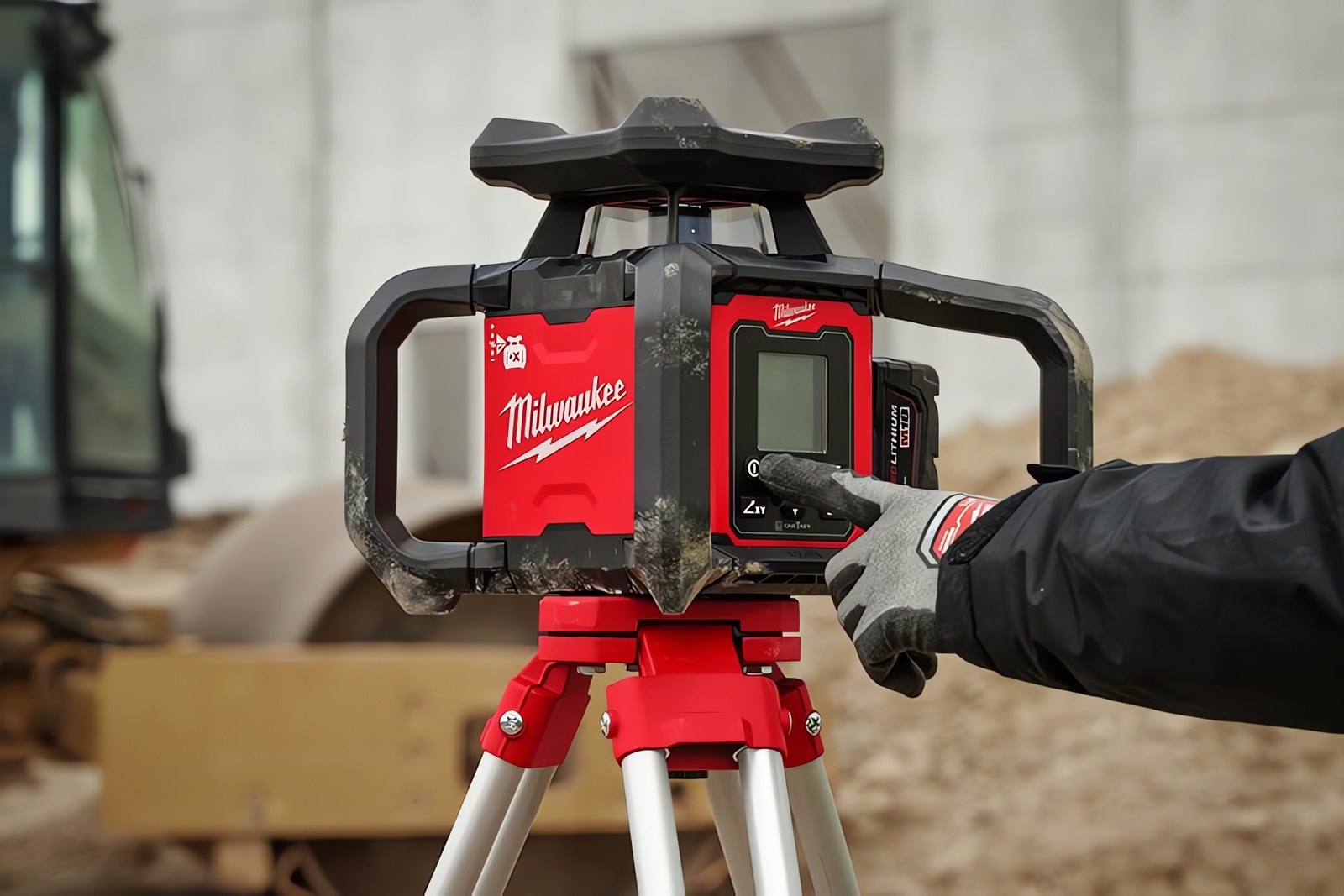 MILWAUKEE® расширяет линейку ротационных лазеров новой моделью для наружных работ