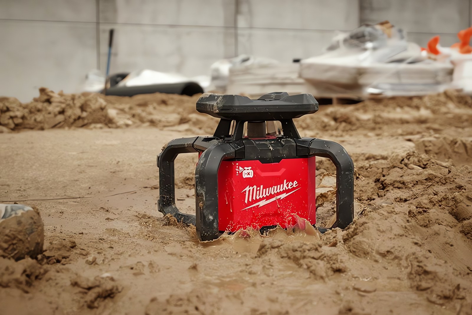MILWAUKEE® расширяет линейку ротационных лазеров новой моделью для наружных работ