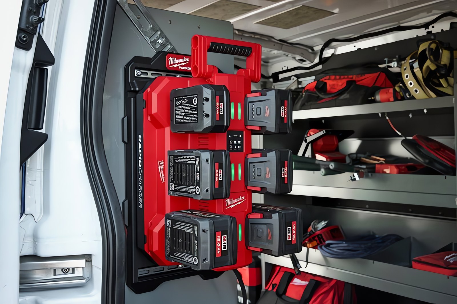 MILWAUKEE® совершенствует зарядные устройства для мобильного применения