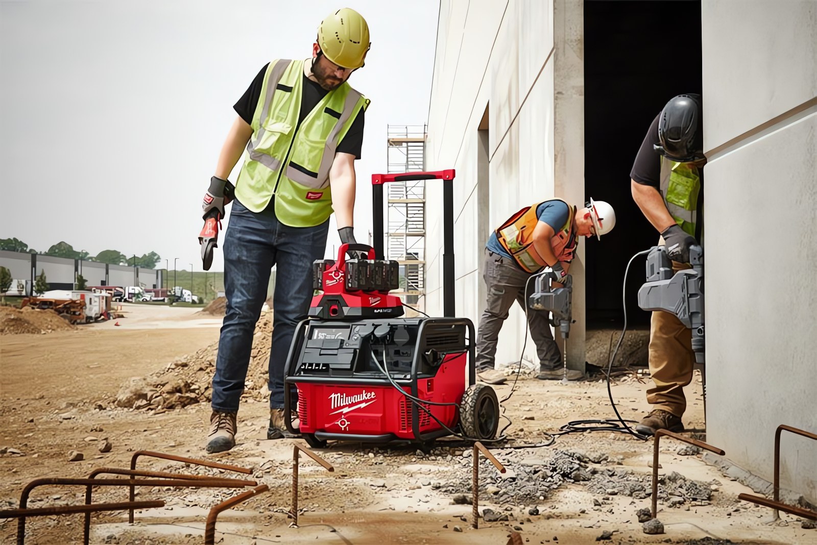 MILWAUKEE® задаёт новые стандарты мощности на рабочей площадке