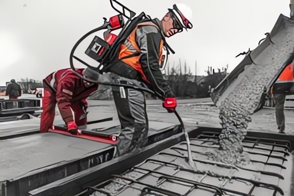 Новый ранцевый вибратор для бетона MX FUEL™ обеспечивает стабильный запуск и максимально надежную заливку
