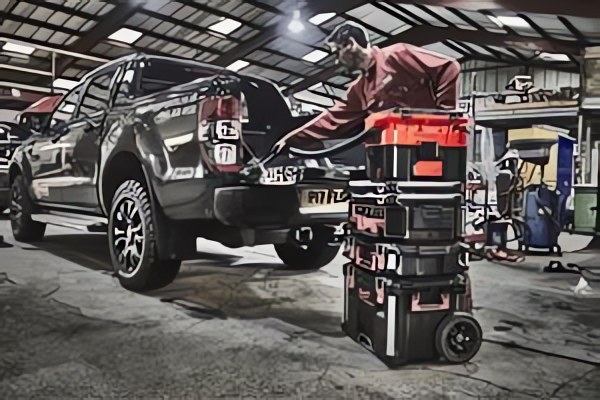 Пылесос M18 FUEL™ PACKOUT™ добавляет возможности уборки на стройплощадке в модульную систему хранения PACKOUT™