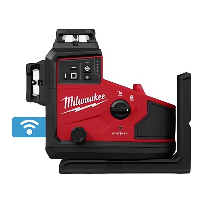 Зелёный лазер MILWAUKEE® M12™ с автоматическим выравниванием, 360° и 3 плоскостями
